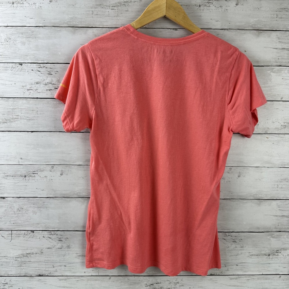 Columbia Women's Small Wild & Free Short Sleeve‎ T Shirt Pink - Picture 5 of 10